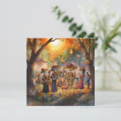 "Dia de los Muertos"、墓地の調和 招待状 (スタンド正面)