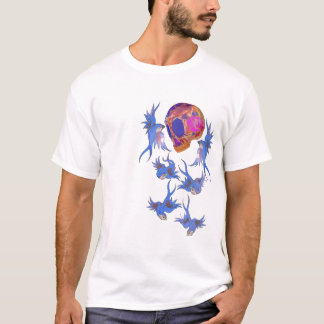 Dia de los muertos! 小鳥 tシャツ