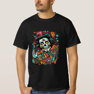 Dia De Los Muertos，文化遺跡集 Tシャツ