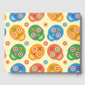 Dia De Los Muertos.死んだ日。砂糖スカル。 ゲストブック (裏面)