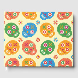 Dia De Los Muertos.死んだ日。砂糖スカル。 ゲストブック