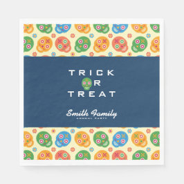 Dia De Los Muertos.死んだ日。砂糖スカル。 スタンダードランチョンナプキン