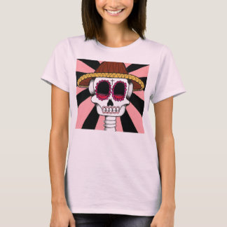 Dia De Los Muertos (死者の日)の女性のタンク Tシャツ