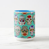 Dia de los Muertos (死者の日) ツートーンマグカップ (中央)