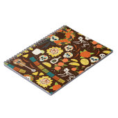 Dia De Los Muertos、漫画のパターン。 ノートブック (左側)