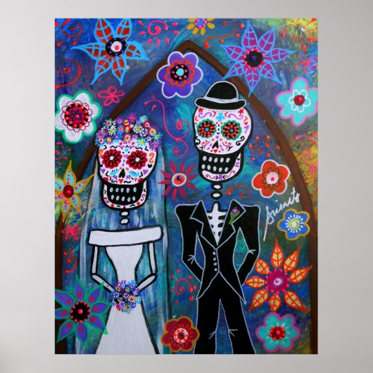 DIA DE LOS MUERTOS 結婚's ポスター (正面)