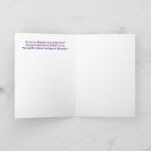 Dia de los Muertos, 5" x 7"折り畳みグリーティングカード カード (内部)