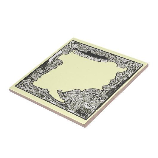 Dia De Los Muertos Altarのプラク- タイル (側面)