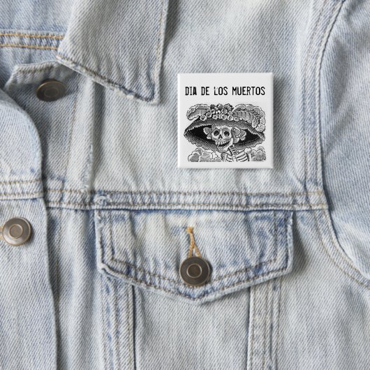Dia de los muertos Button 缶バッジ (インサイチュ)
