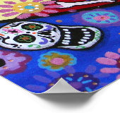 DIA DE LOS MUERTOS BY PRISARTS ポスター (角)