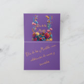 Día de los Muertos, celebración de amor y recuerdo カード (内部)