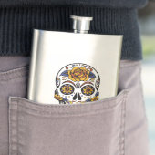 Dia de los Muertos (Day of the Dead)クラシックFlask フラスク (インサイチュ)