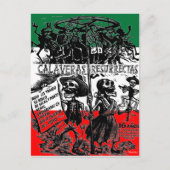 Dia de los Muertos (Day of the Dead) ポストカード (正面)