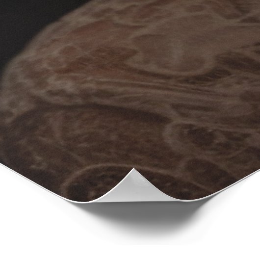 Dia de los Muertos Day of the Dead Art ポスター (角)