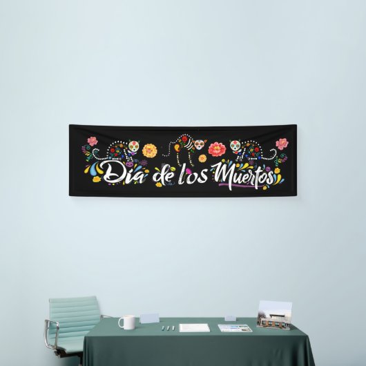 Dia de los Muertos - Day of the Dead Banner 横断幕 (トレードショー)
