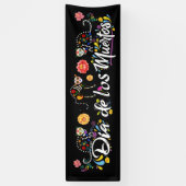 Dia de los Muertos - Day of the Dead Banner 横断幕 (縦)