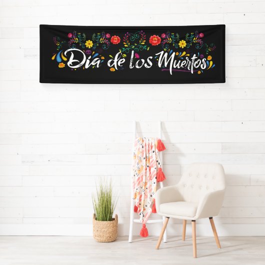 Dia de los Muertos - Day of the Dead Banner 横断幕 (インサイチュ)