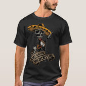 Dia De Los Muertos Day of the Dead Skeleton Tシャツ (正面)