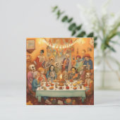 "Dia de los Muertos", Family Remembrance Fiesta 招待状 (スタンド正面)