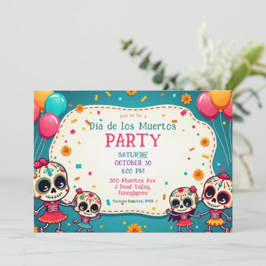 💀 Dia de los Muertos Fiesta to Remember 招待状 (スタンド正面)