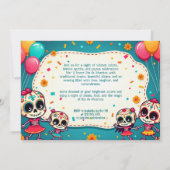 💀 Dia de los Muertos Fiesta to Remember 招待状 (裏面)