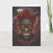 Día de los Muertos Greeting Card – Halloween Card カード (正面)