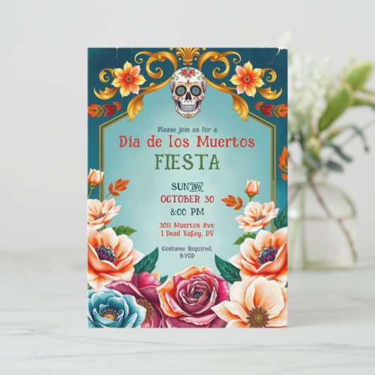 💀🎉Dia de los Muertos Heart & Soul 招待状 (スタンド正面)