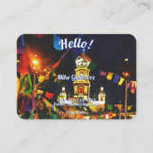 Dia de Los Muertos Hello PV-190130 QR カード (正面)