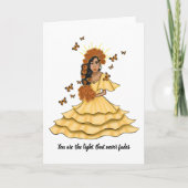 Día De Los Muertos Inspired - Encouragement Card カード (正面)