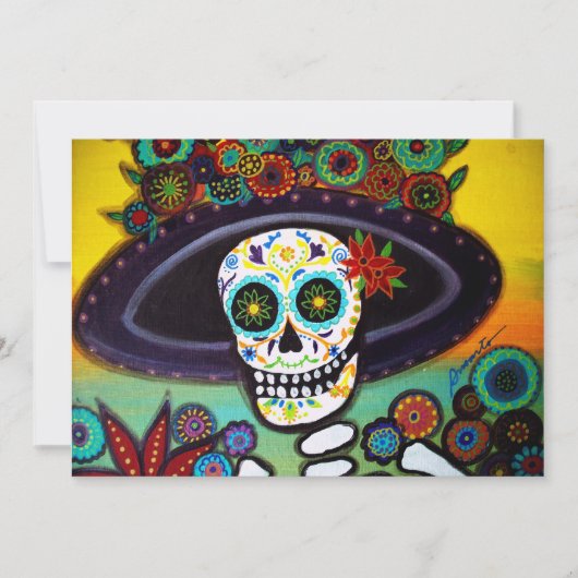 DIA DE LOS MUERTOS INVITATION 招待状 (正面)