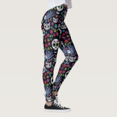 Dia De Los Muertos Leggings |のボヘミア人の庭 レギンス (右)