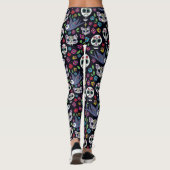 Dia De Los Muertos Leggings |のボヘミア人の庭 レギンス (裏面)
