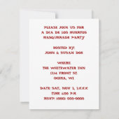 DIA DE LOS MUERTOS MACABREミームミュージアム招待状 招待状 (裏面)