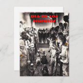 DIA DE LOS MUERTOS MACABREミームミュージアム招待状 招待状 (正面/裏面)