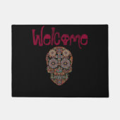 Dia De Los Muertos Mat ドアマット (正面)