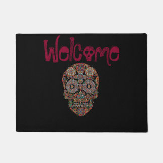 Dia De Los Muertos Mat ドアマット