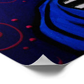 dia de los muertos mexican artist ポスター (角)