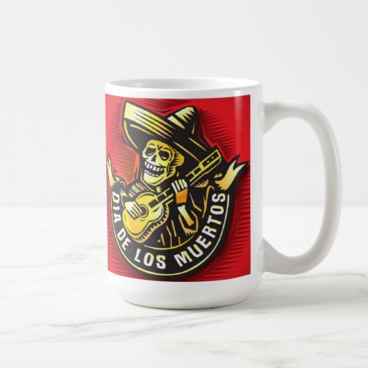 Dia De Los Muertos Mug コーヒーマグカップ (右)