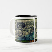 Dia De Los Muertos Mug ツートーンマグカップ (正面左)