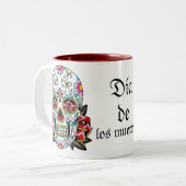 Día de los muertos Mug ツートーンマグカップ (正面左)