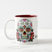 Día de los muertos Mug ツートーンマグカップ (左)