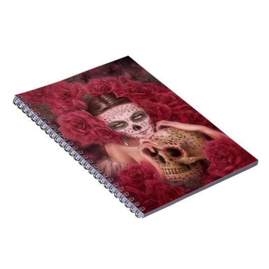 Dia de los Muertos Notebook ノートブック (右側)