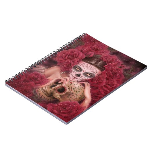 Dia de los Muertos Notebook ノートブック (左側)