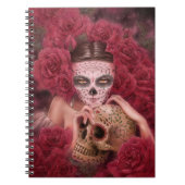 Dia de los Muertos Notebook ノートブック (正面)