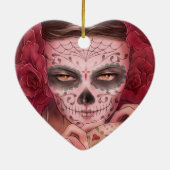 Dia de los Muertos Ornament セラミックオーナメント (裏面)