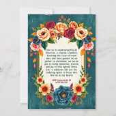 💀🎉Dia de los Muertos Petals & Phantoms: 招待状 (裏面)