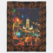 Dia de Los Muertos PV-190130フリースブランケット フリースブランケット (正面)