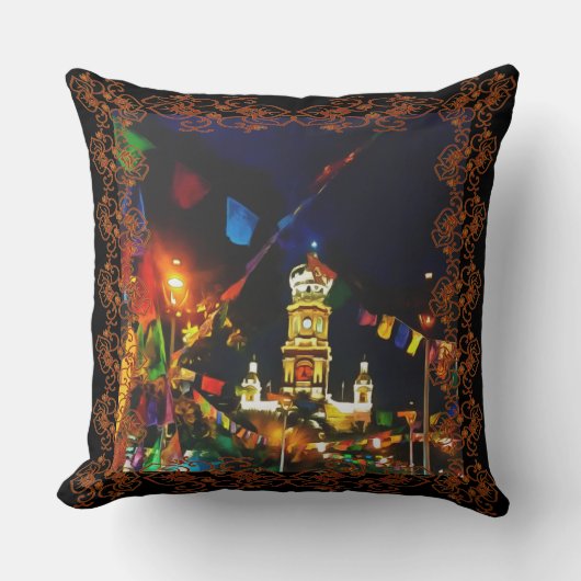 Dia de Los Muertos PV-190130 クッション (正面)