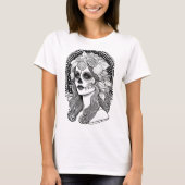 Día De Los Muertos, schwarz Tシャツ (正面)