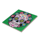 Dia de los Muertos Skull タイル (側面)
